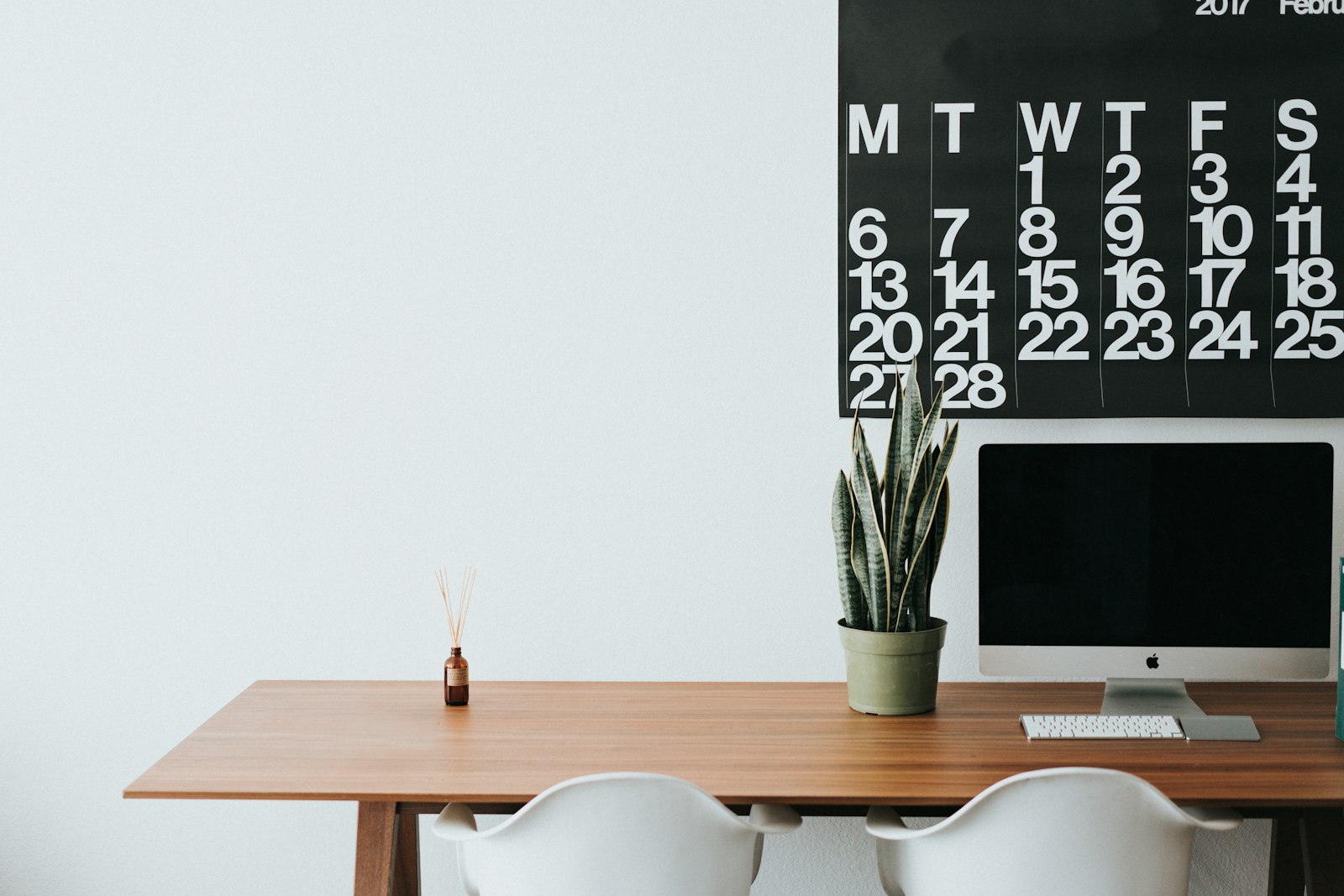 A calm desk workspace at Zamtendo Technologies